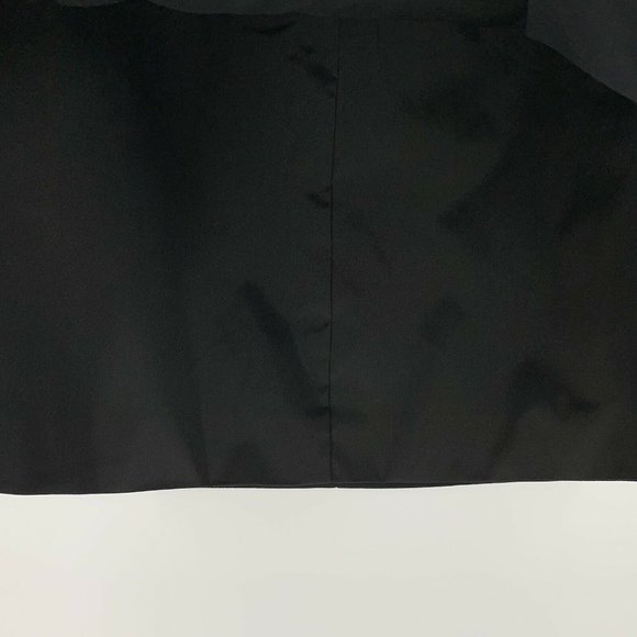 Catherine Malandrino Skirt Womens Size 2 Black Button Front A Line - Picture 6 of 9